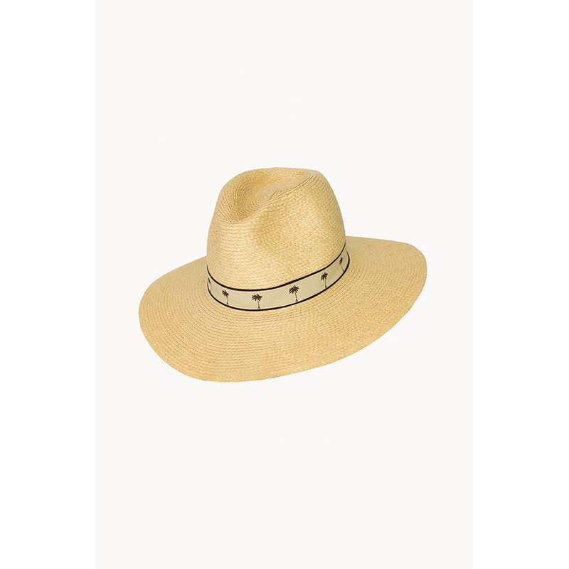Mens Palm Band Panama Hat