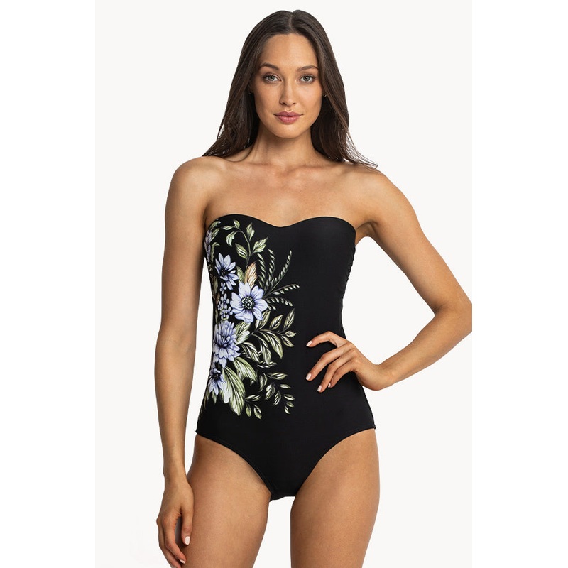 Botanical Bandeau One Piece