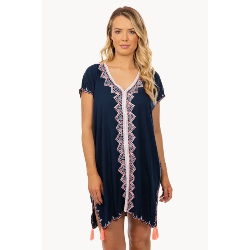 Embroidered Tassel Tunic