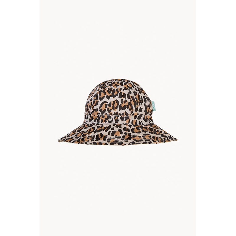 Girls Leopard Floppy Hat