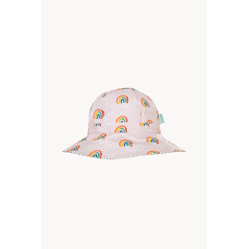 Girls Rainbow Squiggle Floppy Hat