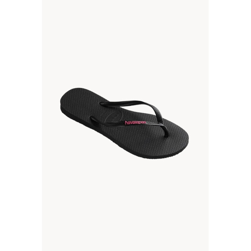 Kids Slim Rubber Logo Thong