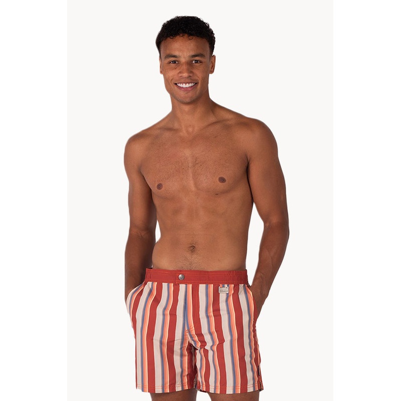 Mens Tabasco Stripe Boardshort