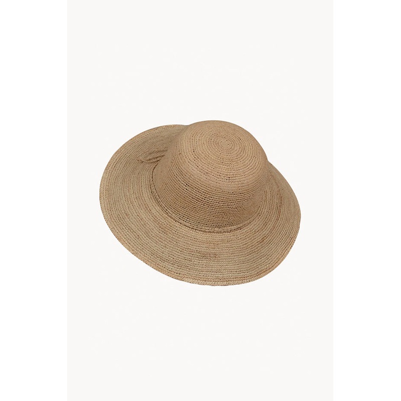 Raffia Wide Brim Hat