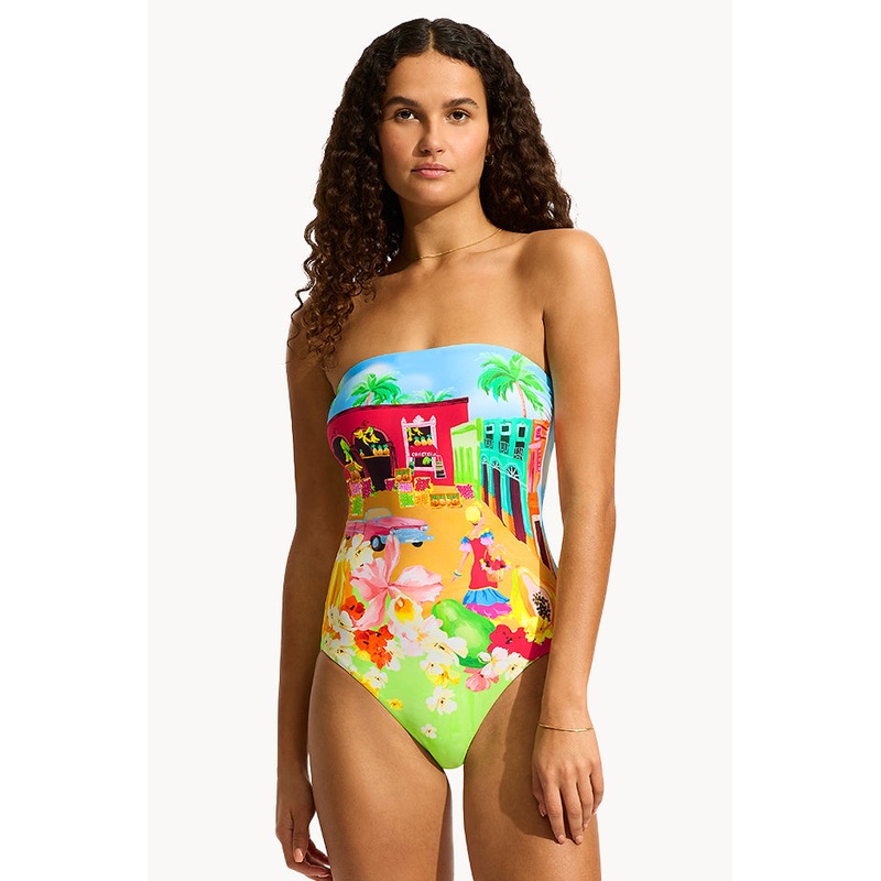 Cuba Bandeau One Piece