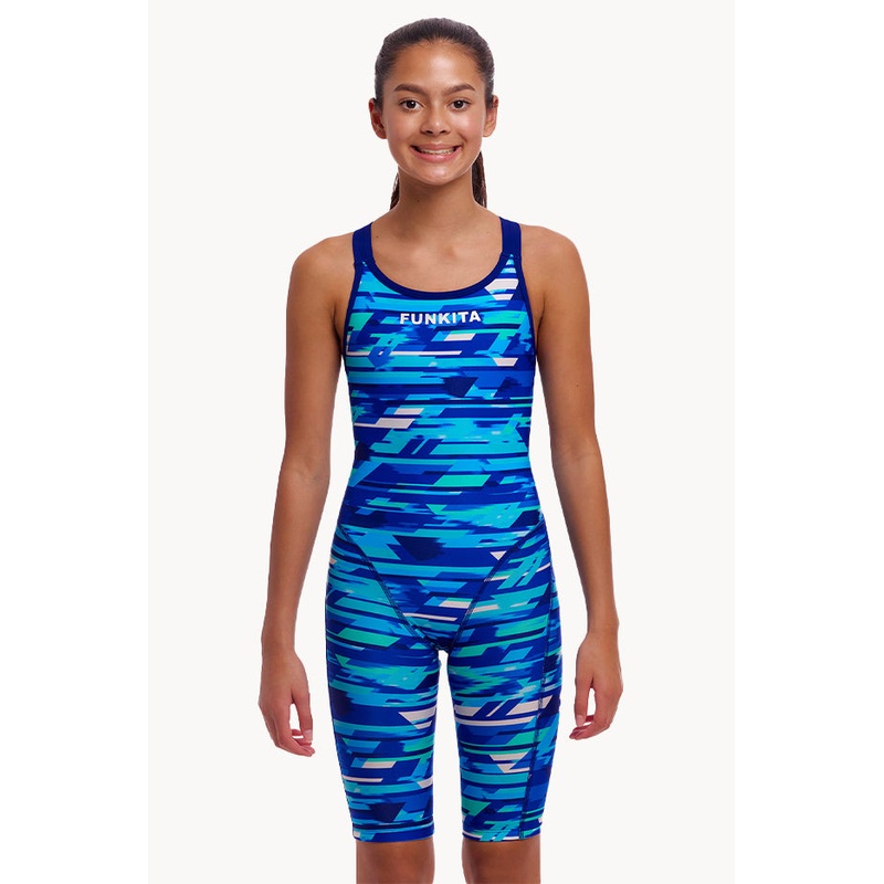 Girls Pace Racer Fast Legs One Piece