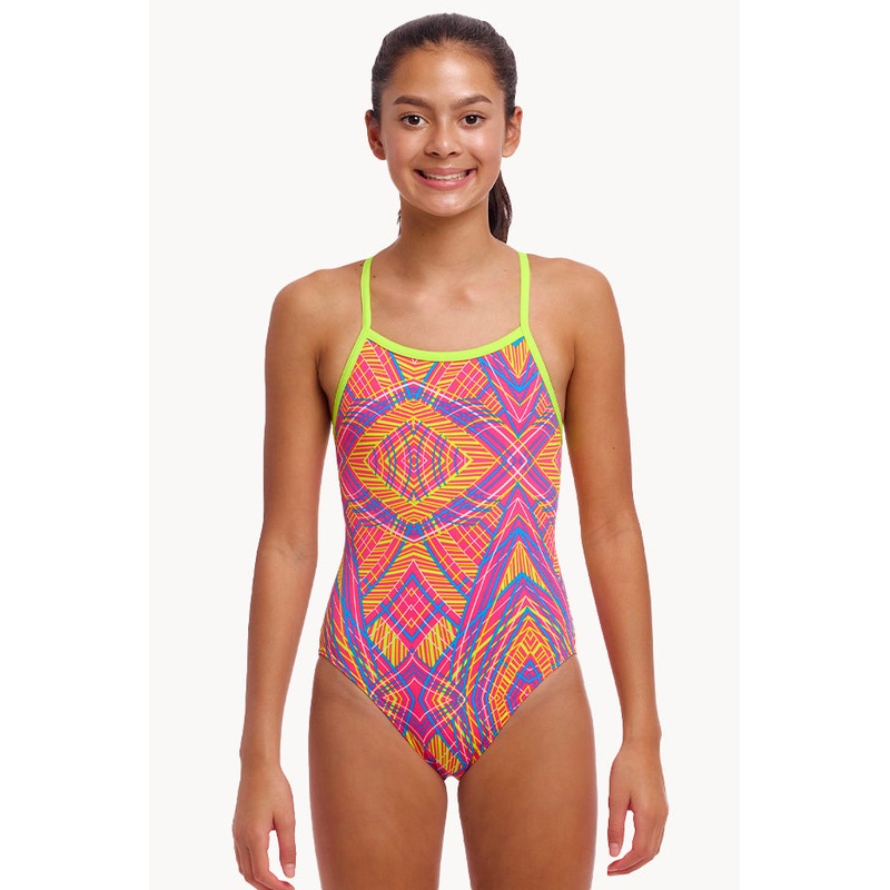 Girls Sound Stopper Single Strap One Piece