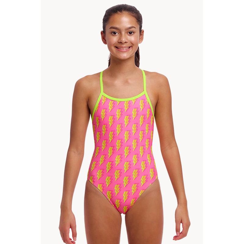 Girls Stunner Single Strap One Piece