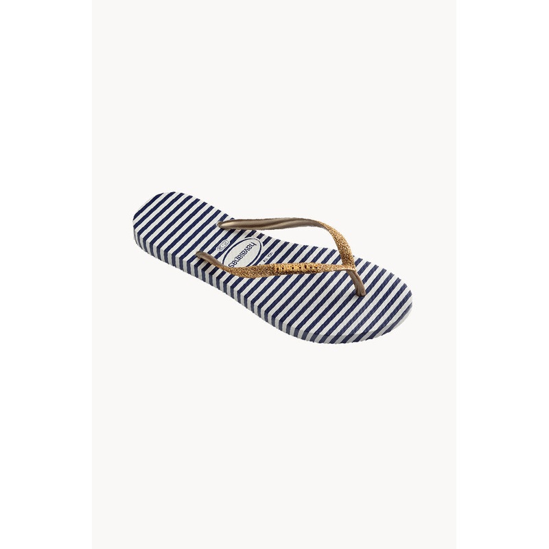Kids Slim Glitter Stripe Thong
