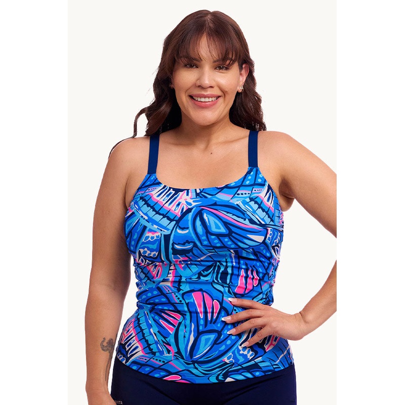Soaring Hi Scoop Neck Tankini Separate