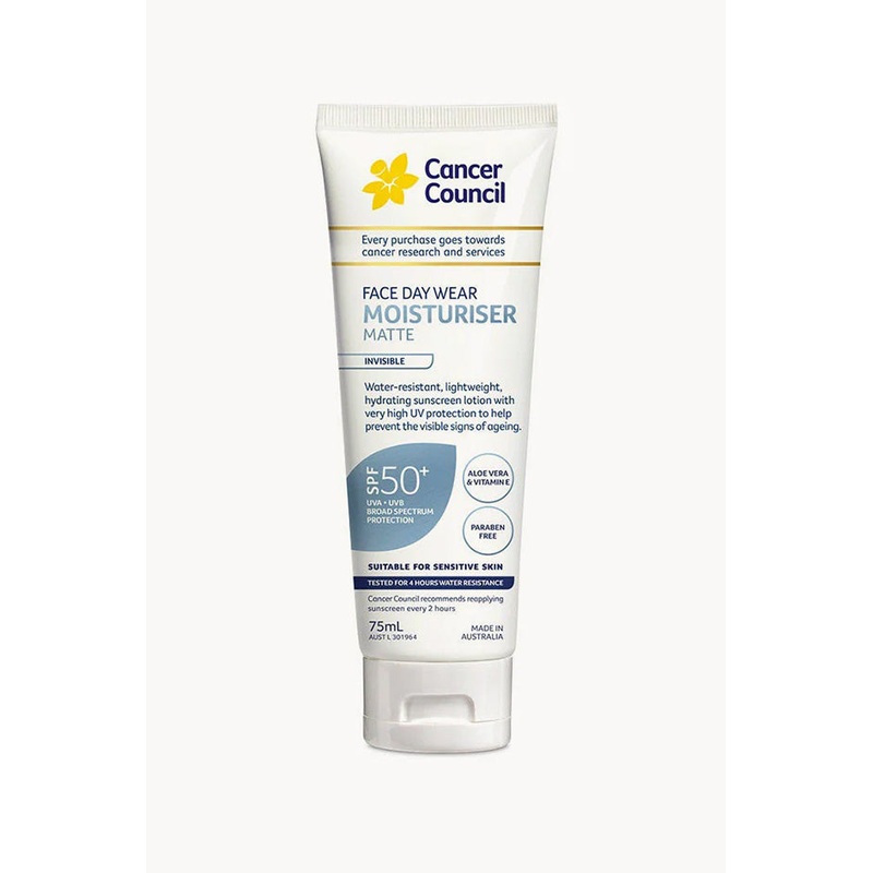 Day Wear Water Resistant Sunscreen 50+ 75ml