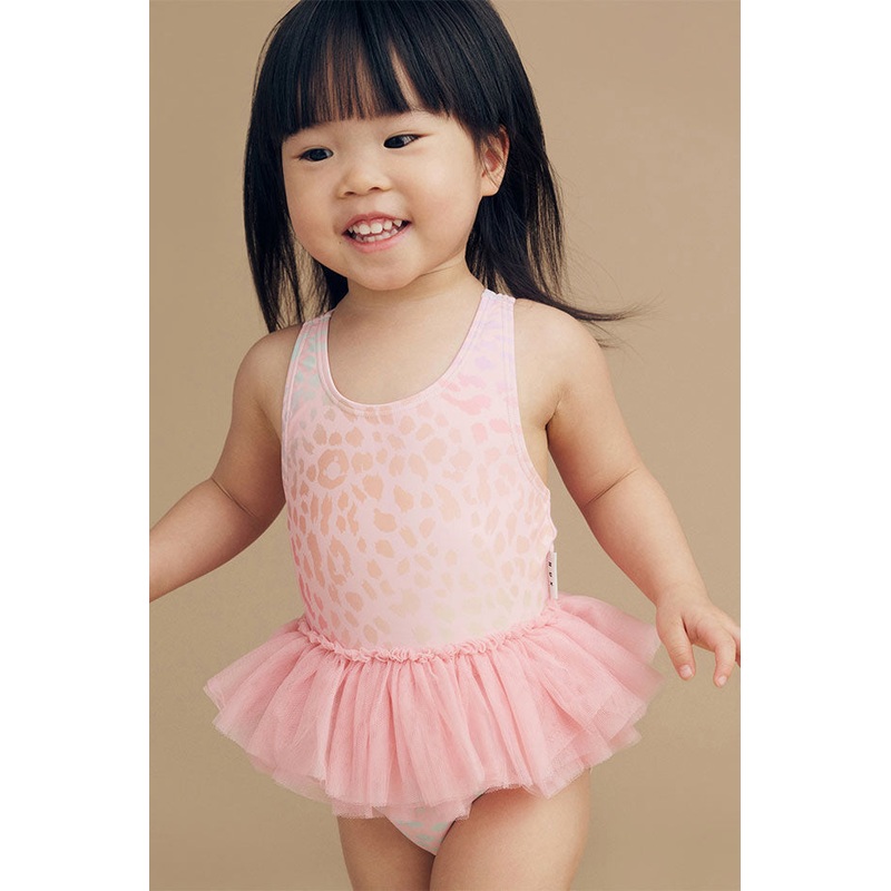 Girls Animal Swirl Ballet One Piece