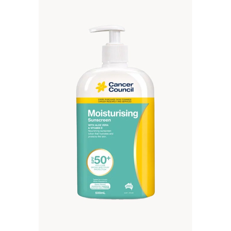 Moisturising Sunscreen 50+ 500ml