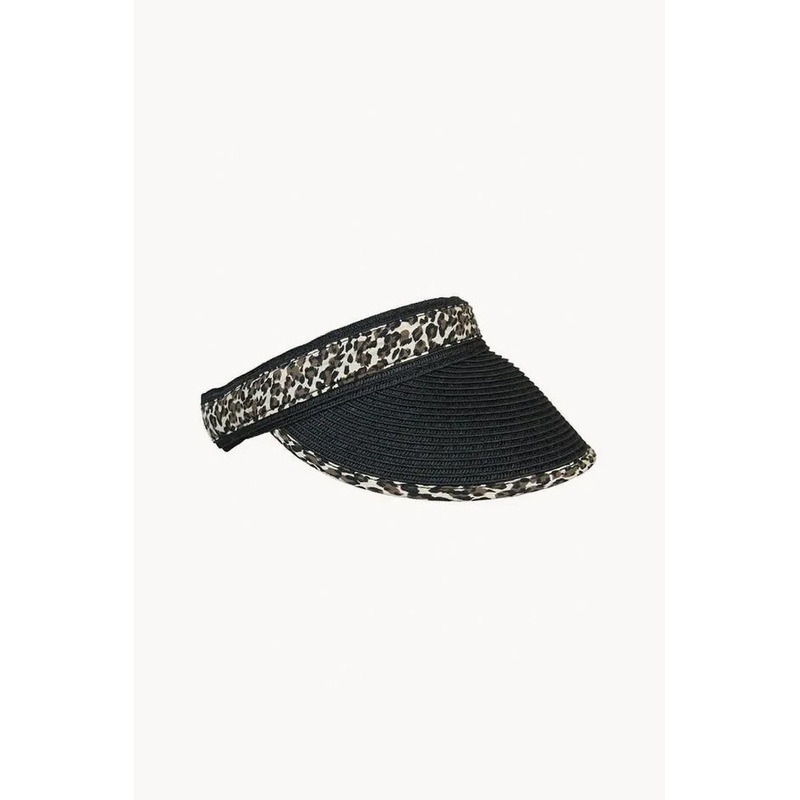 Morgan & Taylor Leopard Bind Visor
