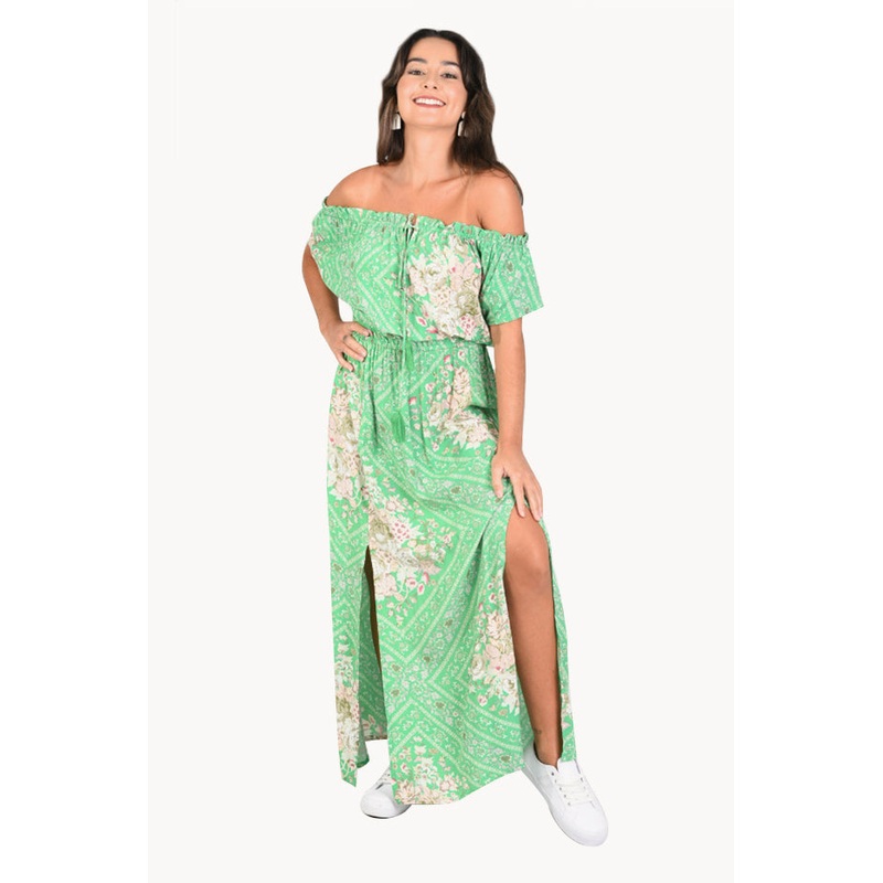 Oriental Rose Coral Bay Maxi Dress