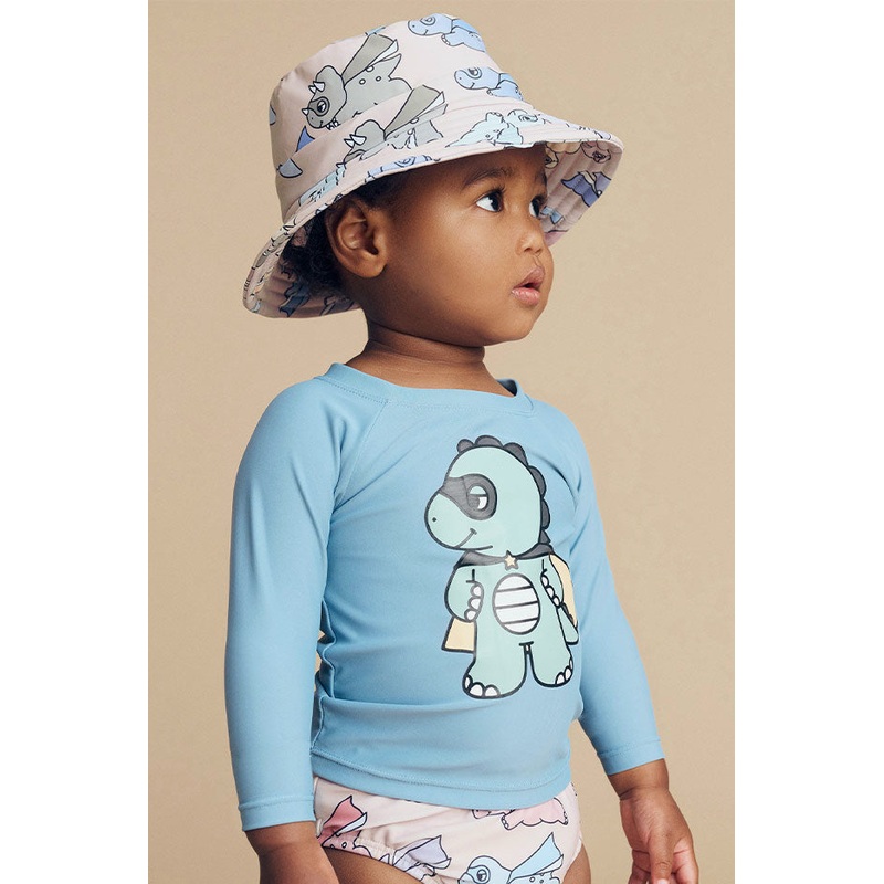 Toddler Boys Dino Hero Long Sleeve Suntop