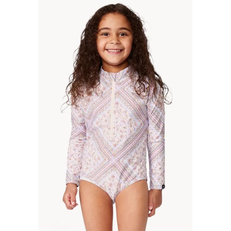 Girls Moonflower Tides Sunsuit