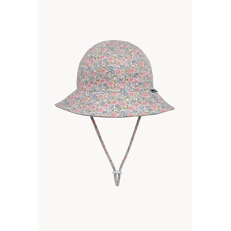 Girls Violet Ponytail Bucket Hat