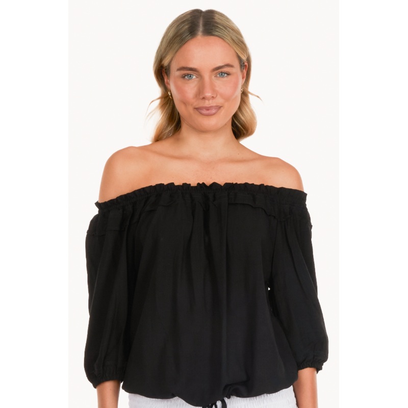 Leaf Peasant Top