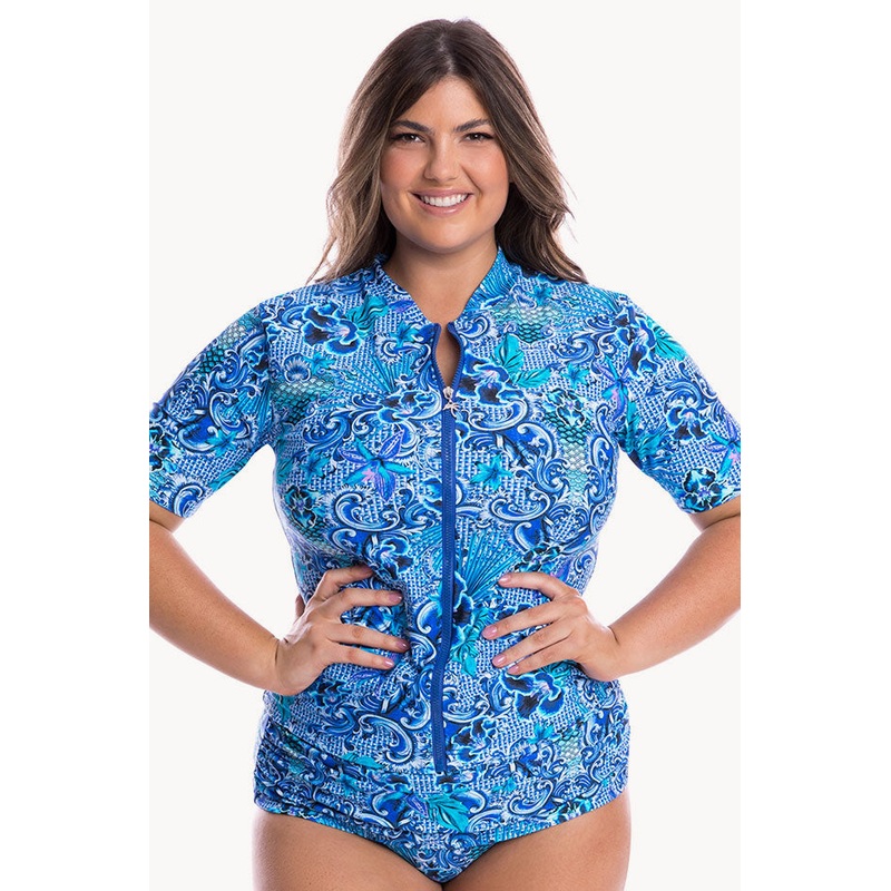 Mermaid Zip Front Suntop