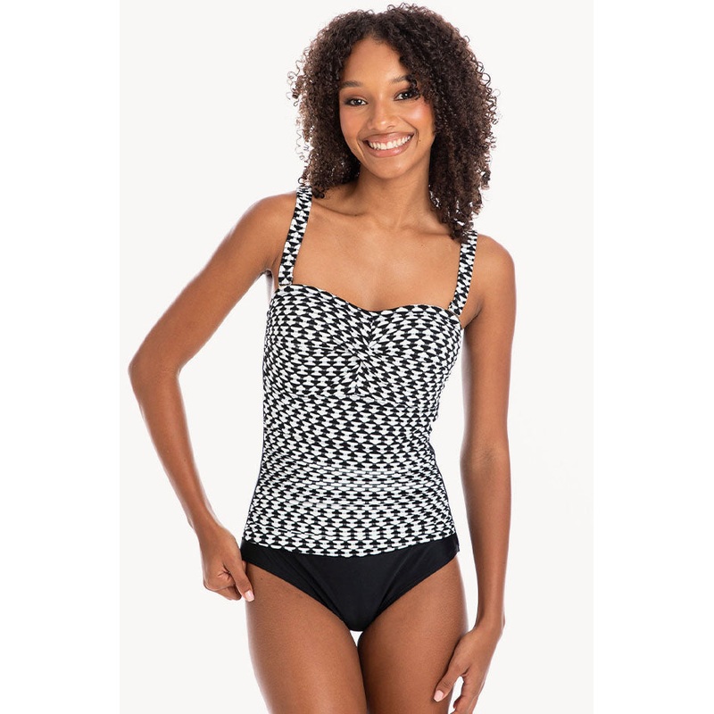Odessa Twist Bandeau One Piece