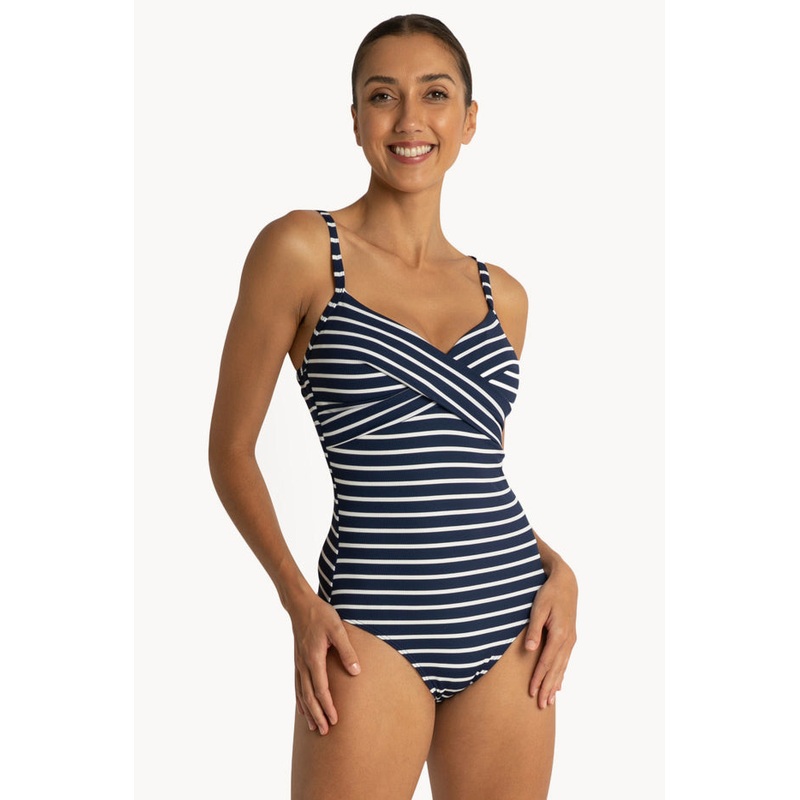 Santorini Twist Front One Piece