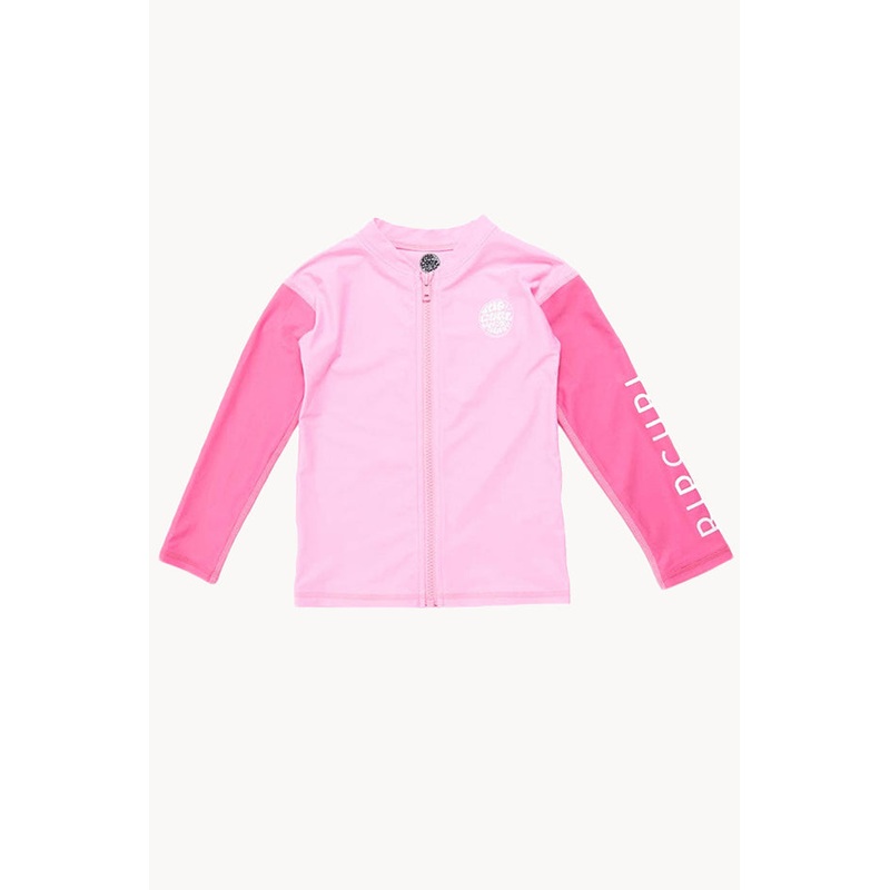 Toddler Long Sleeve Zip Suntop
