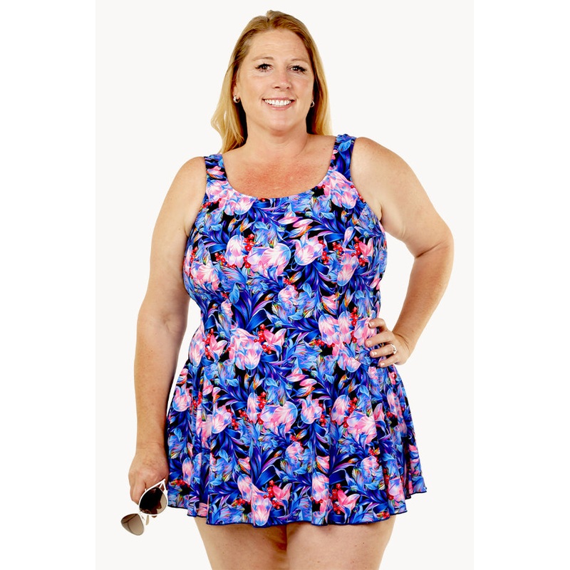 Botanical Swim Dress +