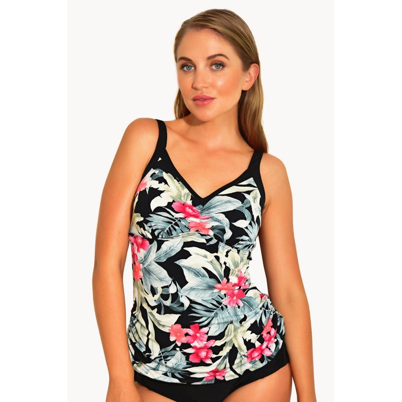 Honolulu Orchid Underwire Tankini Separate