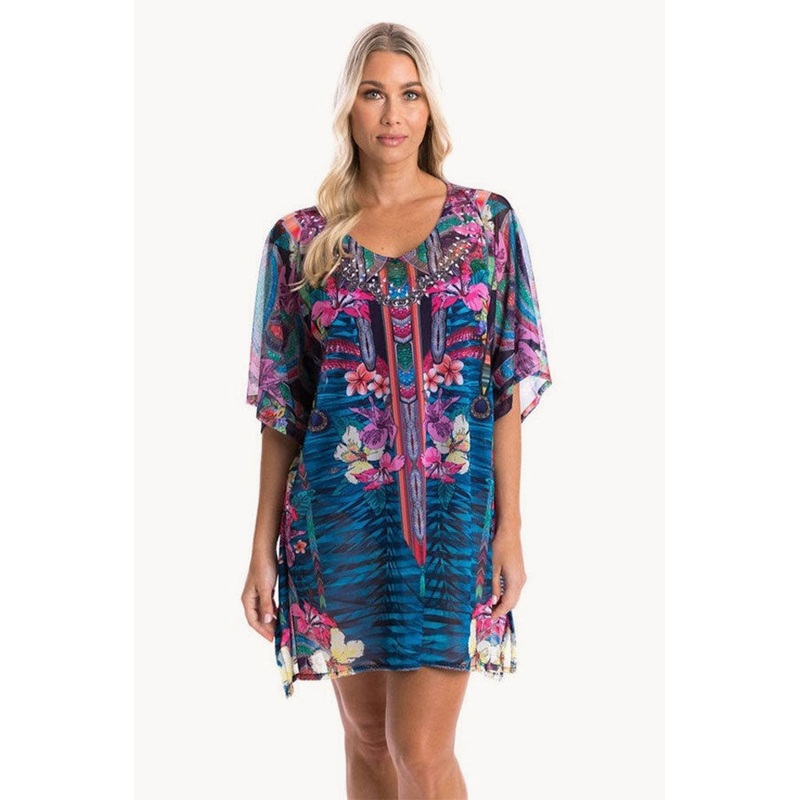Maui Mesh Kaftan