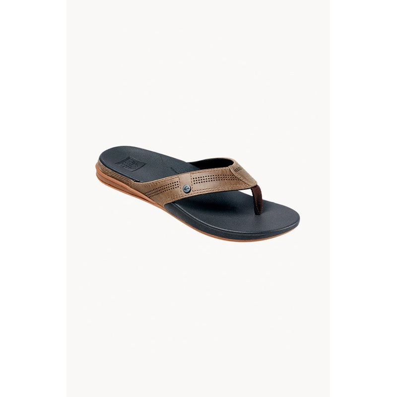Mens Cushion Lux Leather Thong