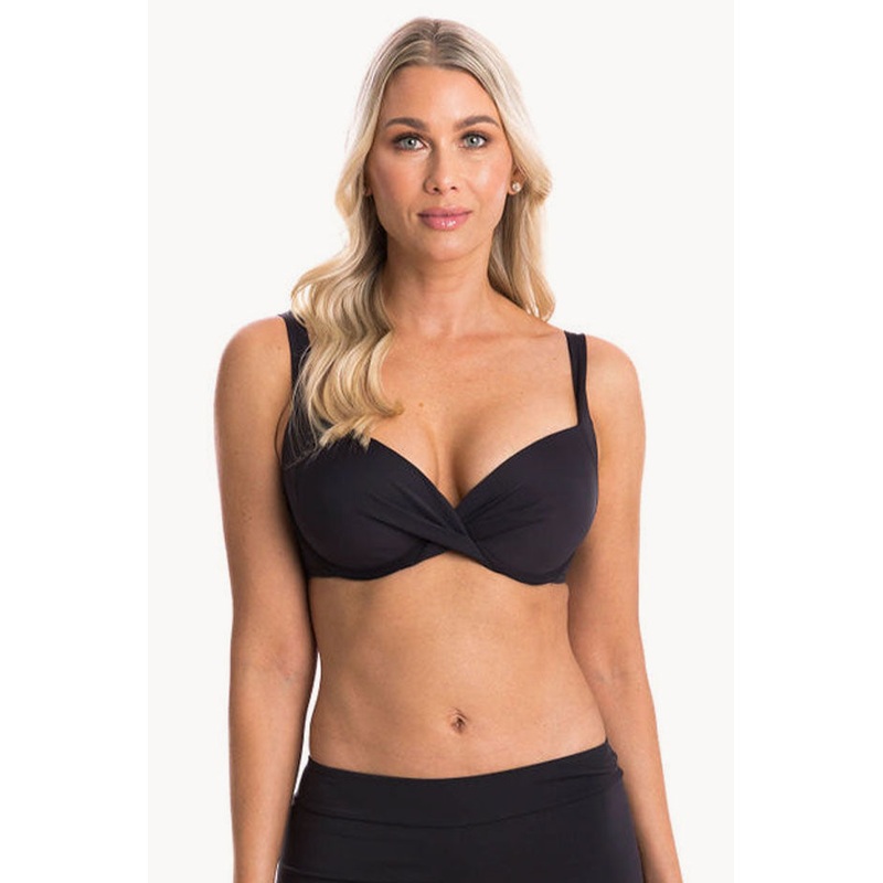 Plain Crossover Bikini Top