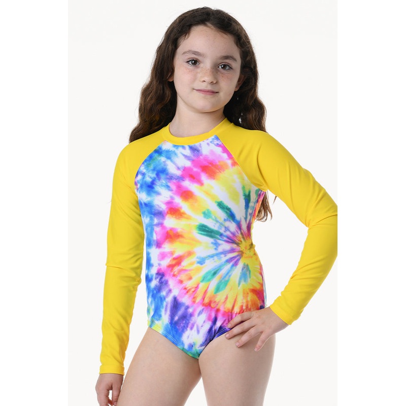Girls Tie Dye Paddle Suit