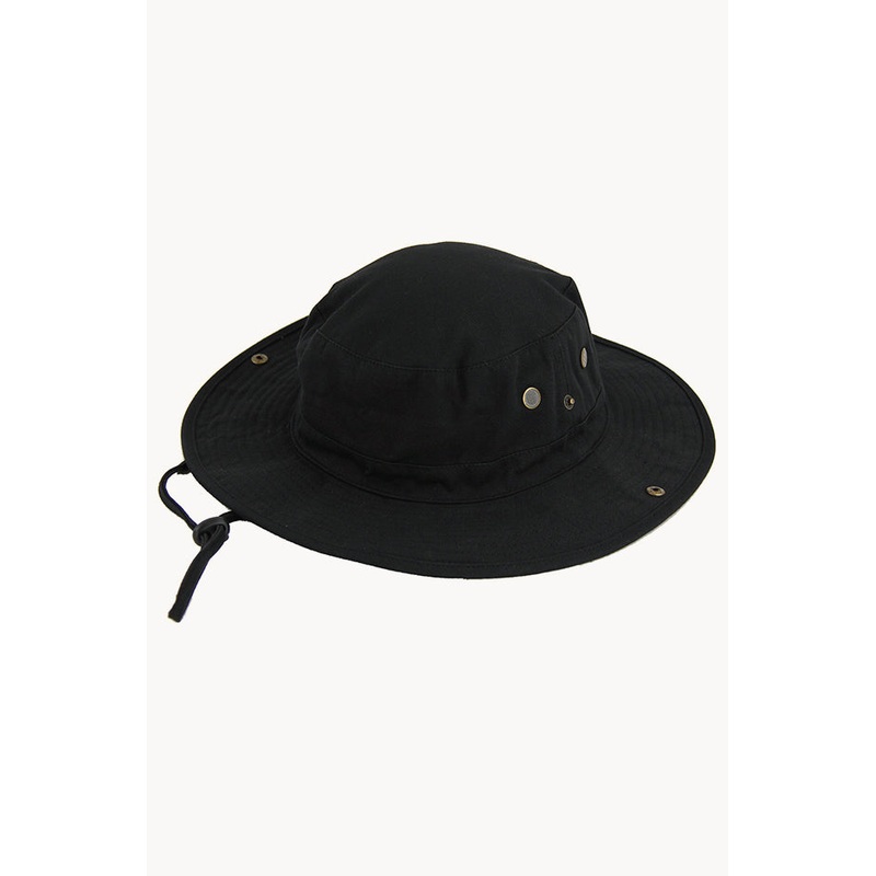 Mens Plain Chin Strap Hat