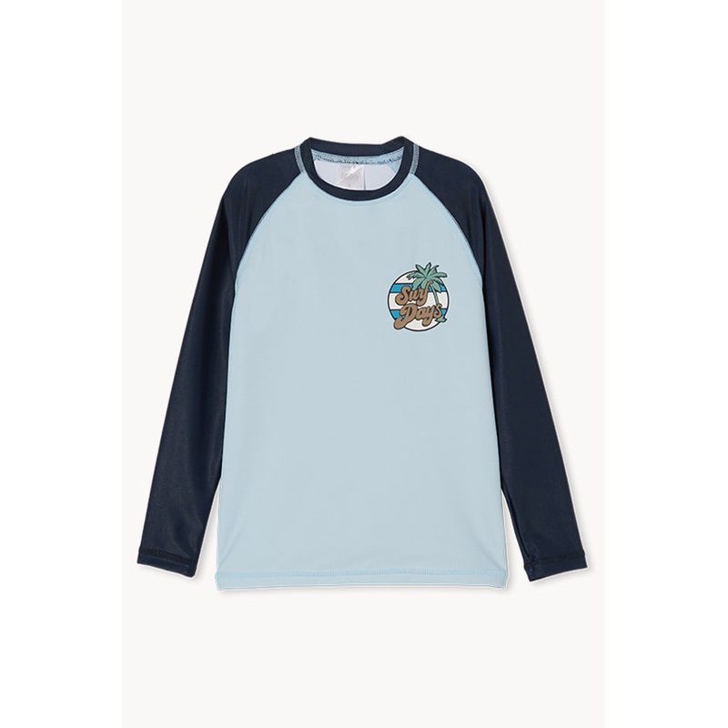 Toddler Boys Sunset Long Sleeve Suntop