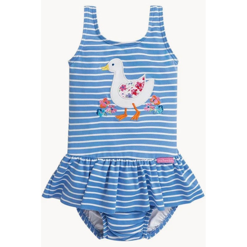 Toddler Girls Duck Frill One Piece