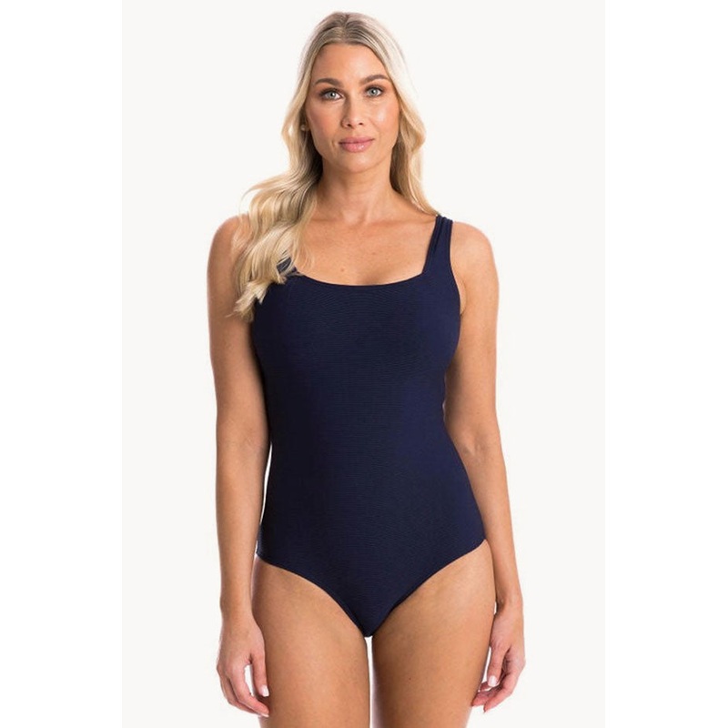 Togs Textured Square Neck One Piece