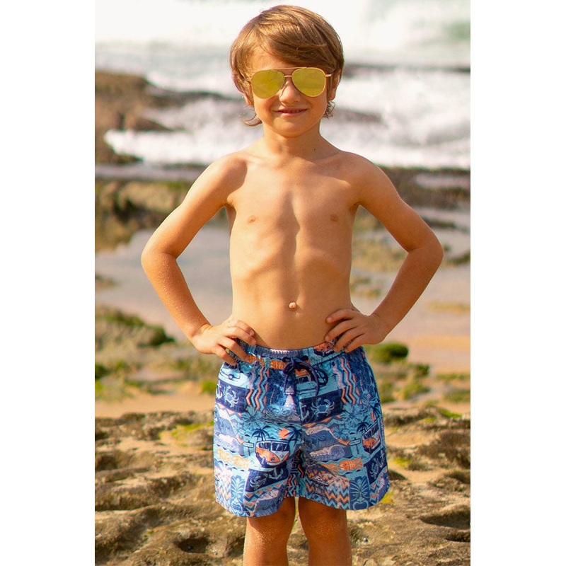 Boys Tiki Boardshort