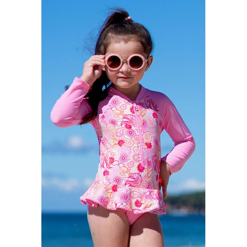 Girls Miss Popsical Long Sleeve Sunsuit