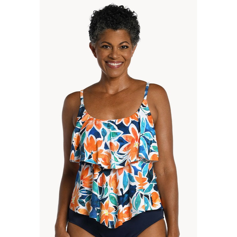 Joy Blooms Tiered Tankini Separate