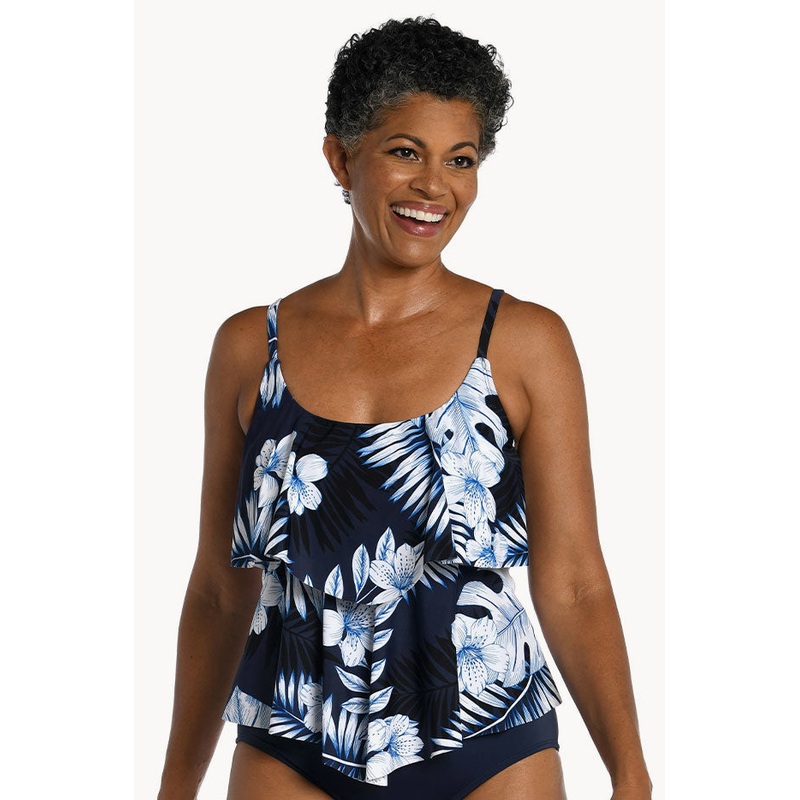 Moonlight Tropics Tiered Tankini Separate