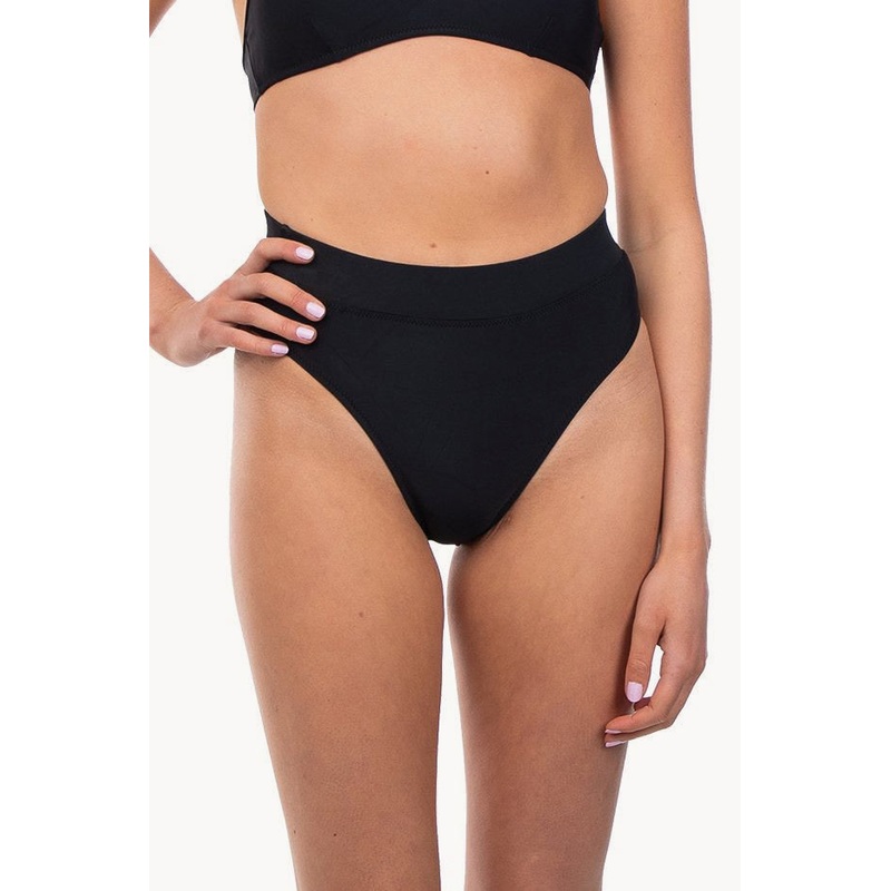Plain High Waist Banded Pant