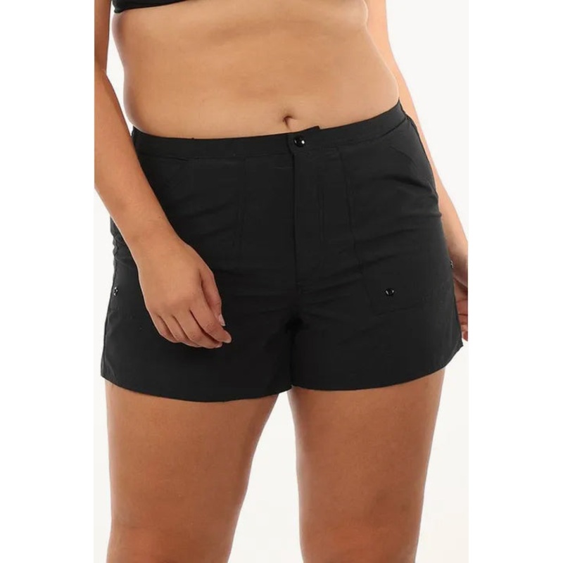 Solid Plus Size Boardshort