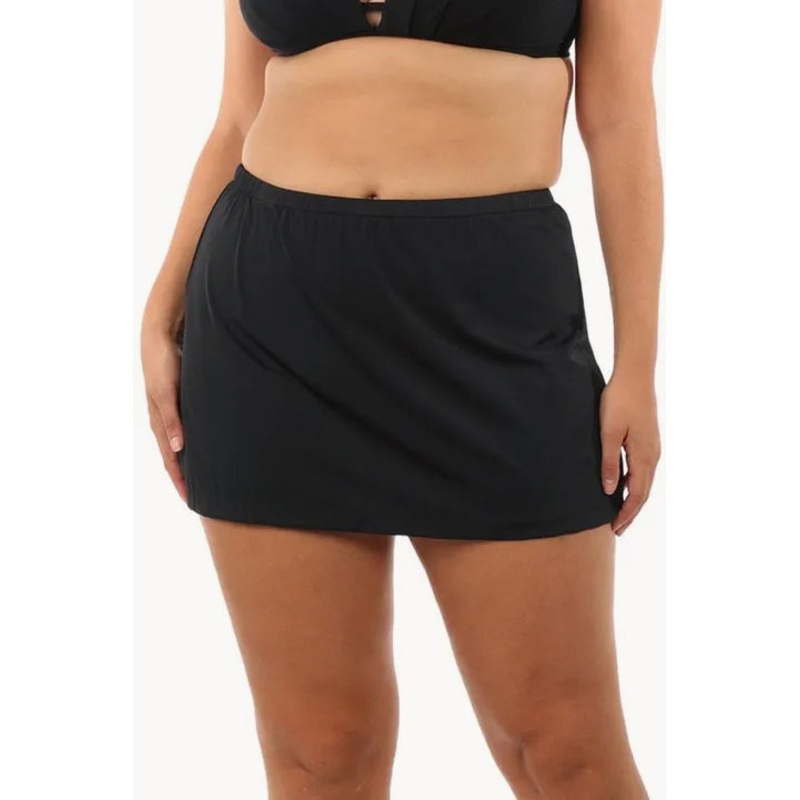 Solid Skirted Pant