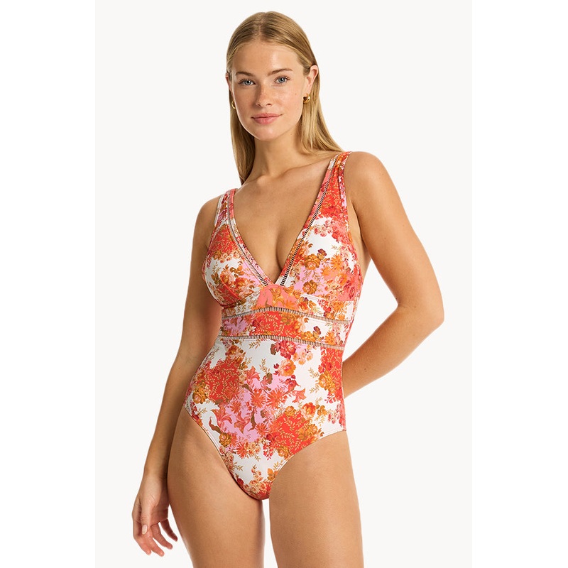 Daisyfield Spliced One Piece