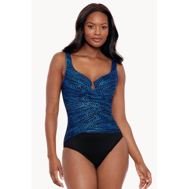 Dot Com Layered Escape One Piece