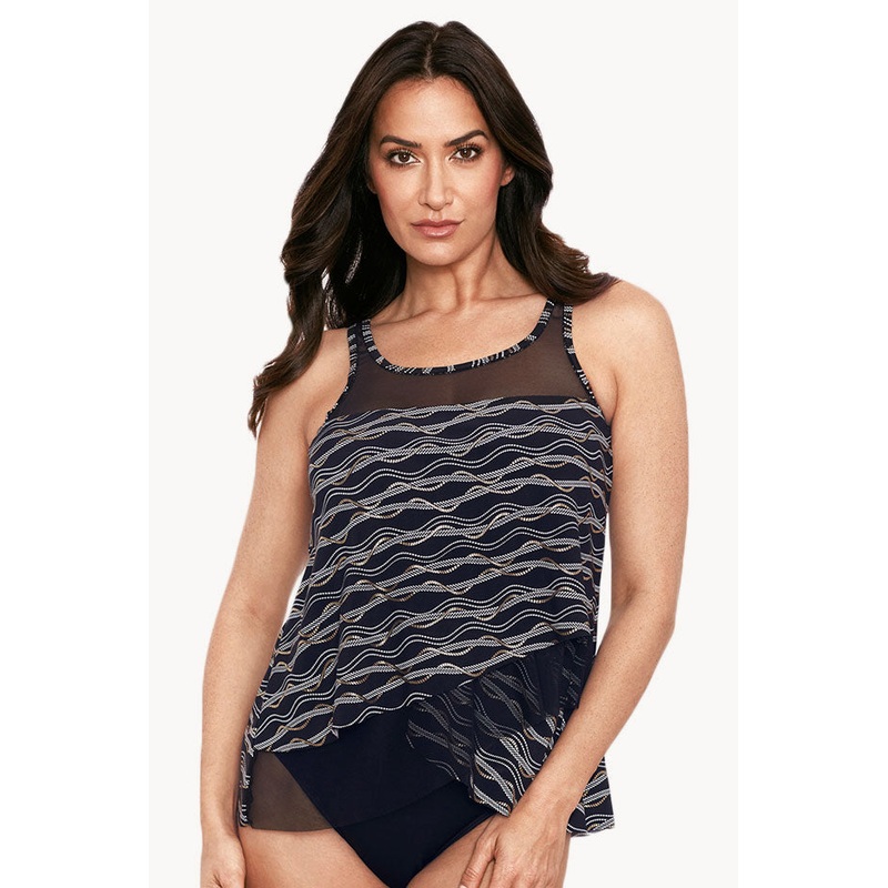 Linked In Mirage Tankini Separate