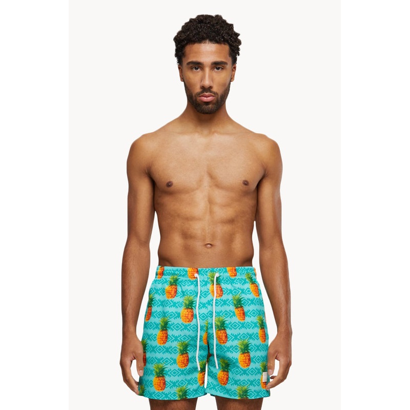 Mens Pineapple Swim Short