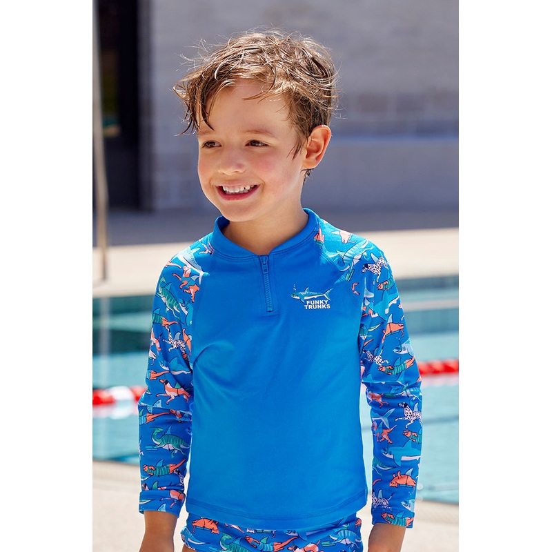 Boys Fin Swimming Suntop
