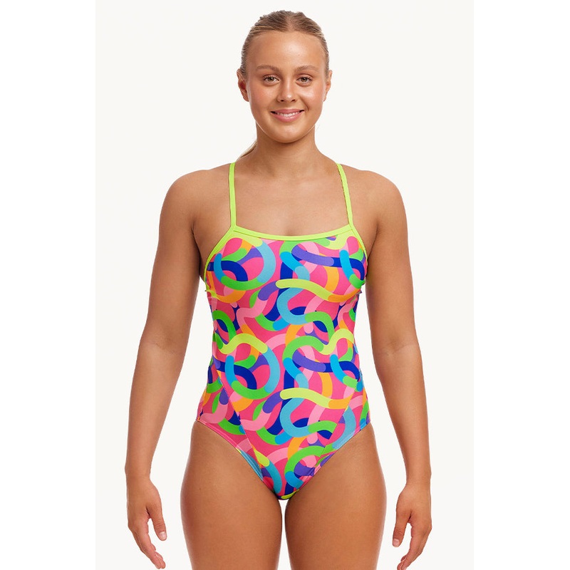 Curly Wurly Single Strap One Piece